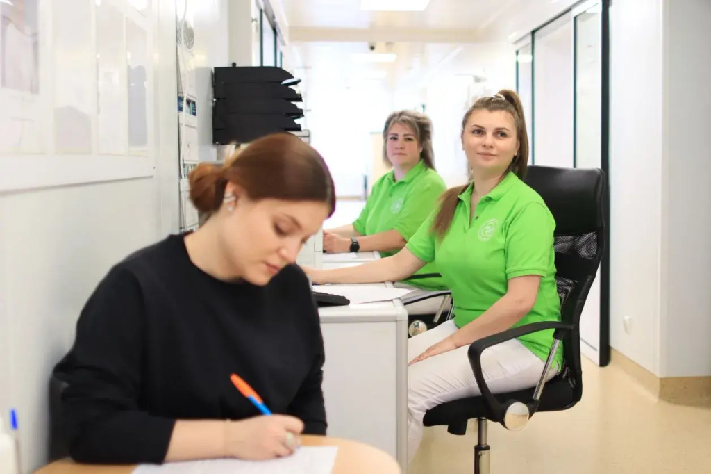 коридор эндоскопического отделения №2